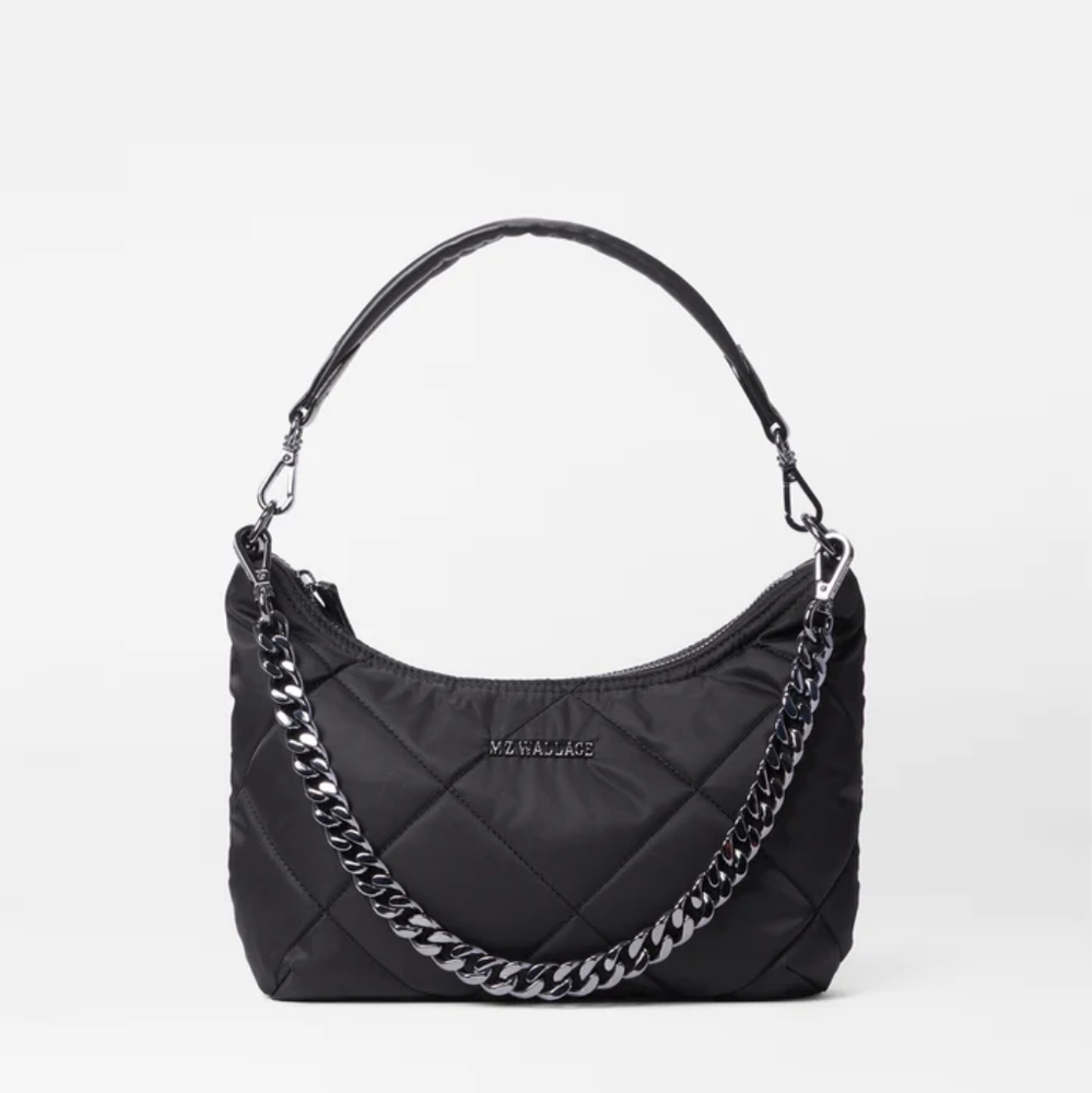 Quilted small Madison Shoulder Bag